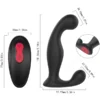 Anal ve Prostat Uyarım Vibratörü Uzaktan Kumandalı Şarjlı