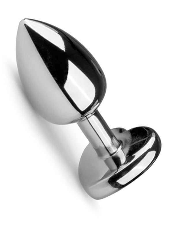 NOXXX Kalp Mücevherli Çelik Plug Medium