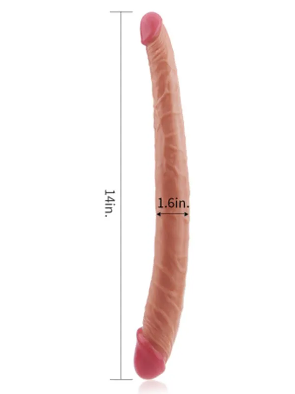 LoveToy Çift Başlı Dildo 36 cm