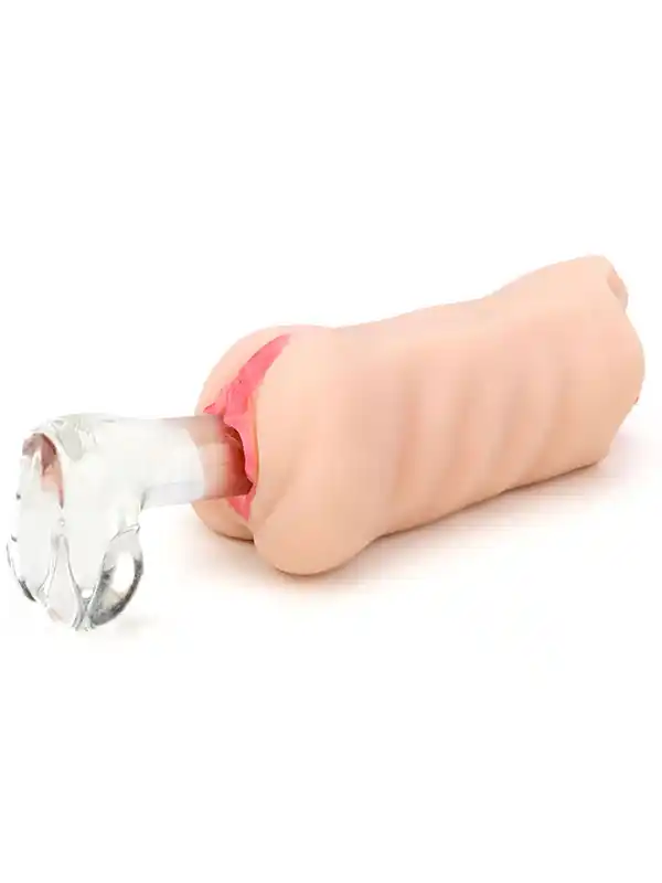 Ağız ve Vajina Girişli Stroker Mastürbatör