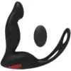 Penis Halkalı Prostat Şarjlı Uzaktan Kumandalı Anal Vibratör