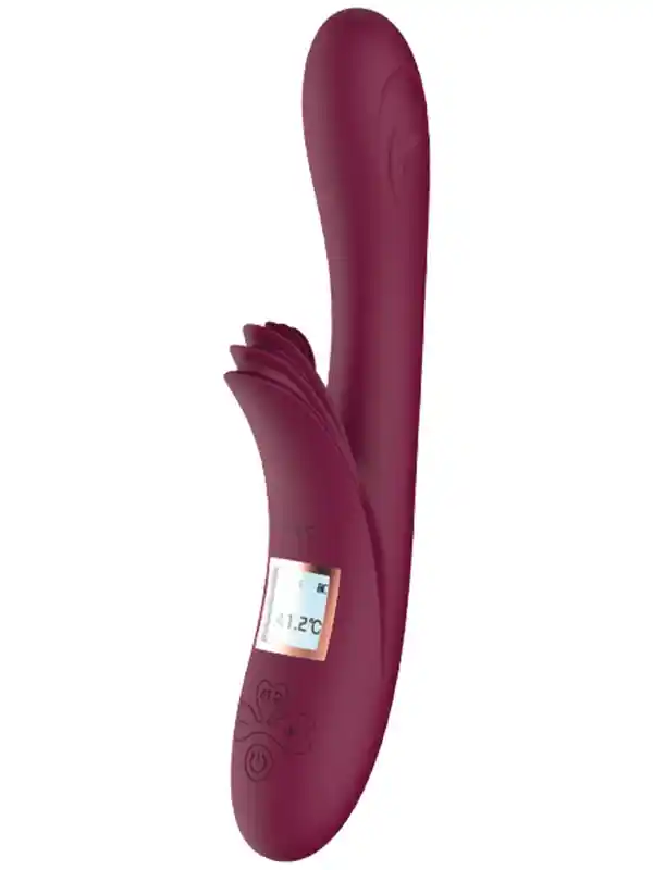 lcd-ekranli-rotating-isitmali-sarjli-10-titresim-modlu-luks-vibrator-23-cm Isıtmalı Şarjlı LCD Ekranlı 10 Titreşim Modlu Vibratör 23 cm