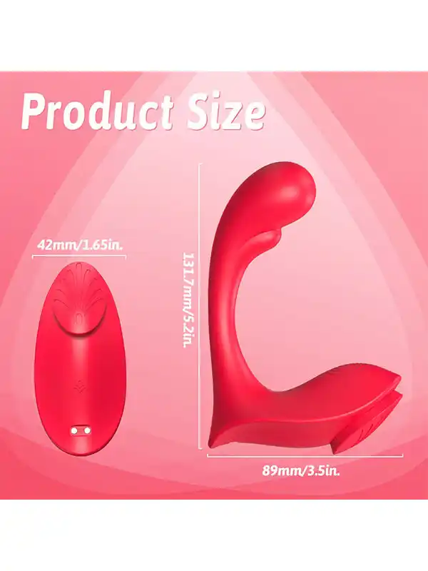 Çamaşır İçi Giyilebilir Uzaktan Kumandalı Şarjlı Vibratör