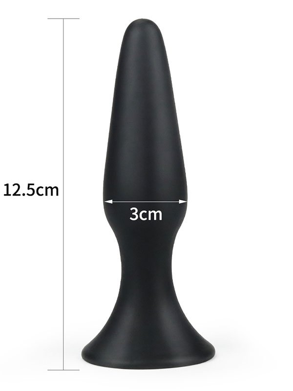 LoveToy Silicone Anal Plug L 12.5 cm