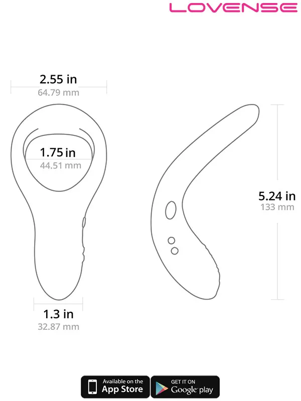 Lovense Diamo Penis Halkası App Controlled