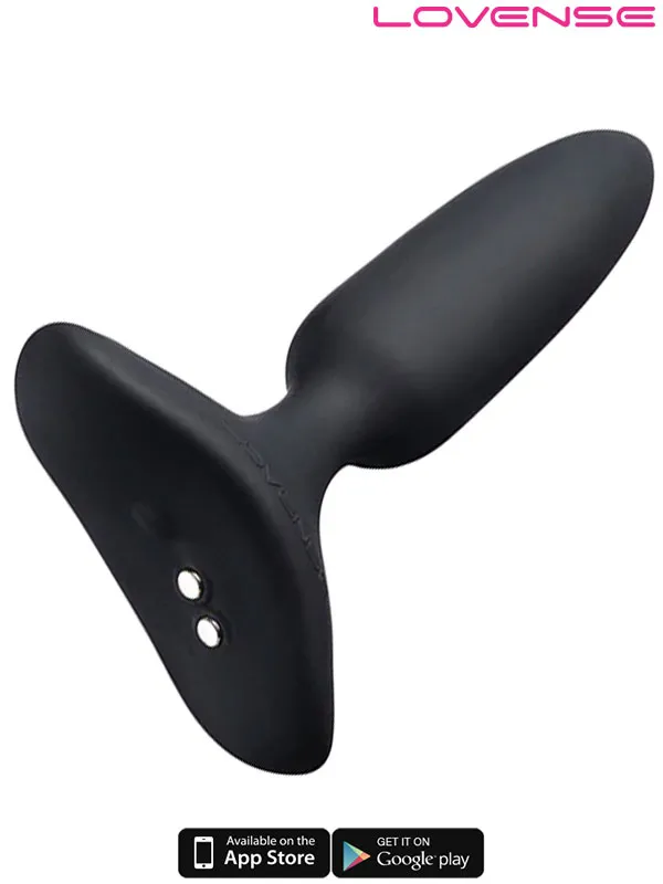 Lovense HUSH 2 Anal Plug 1" App Controlled