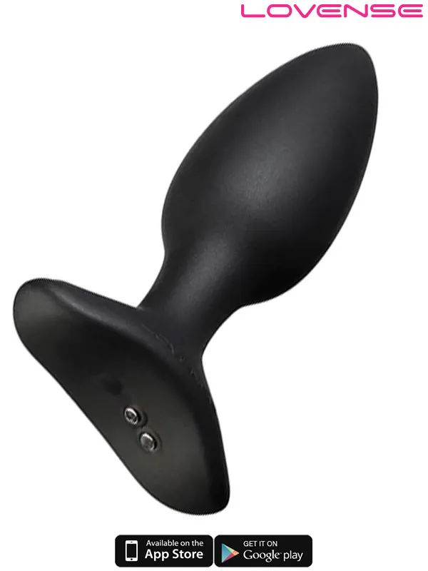 Lovense HUSH 2 Anal Plug 1.75" App Controlled