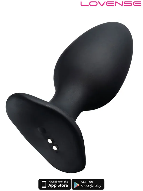 Lovense HUSH 2 Anal Plug 2.25" App Controlled
