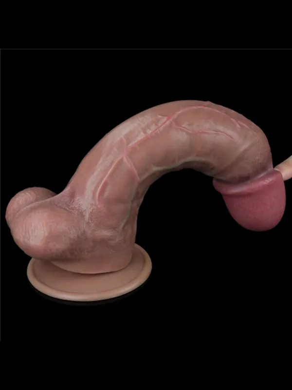 lovetoy-10-5-dual-layered-platinum-silicone-realistik-penis-26-5-cm-4 10.5” Dual Layered Platinum Silicone Realistik Penis 26.5 cm