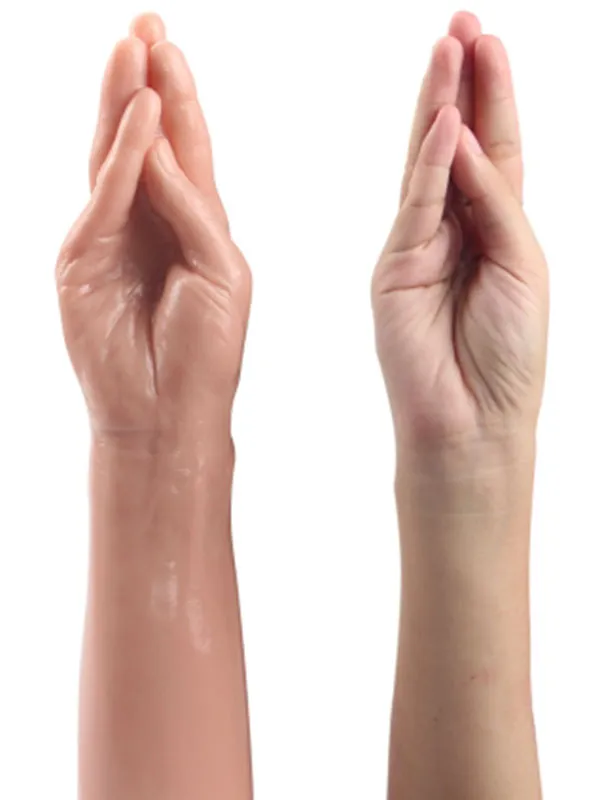 13.5" King Size Realistic Magic Hand El Dildo 35 cm