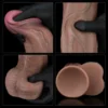 13'' Dual Layered Silicone Cock XXL 33 cm