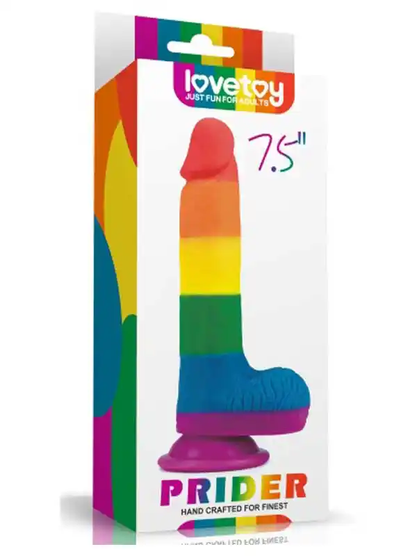7.5'' Prider Dildo Realistik Penis 19.5 cm