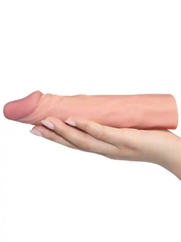 X Tender Gerçekçi Penis Kılıfı 5 cm Uzatmalı