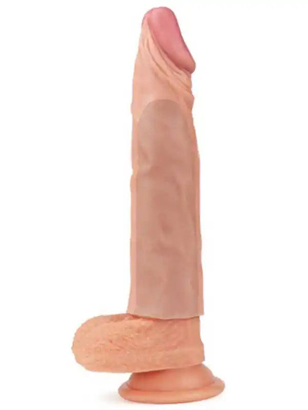 X Tender Gerçekçi Penis Kılıfı 5 cm Uzatmalı