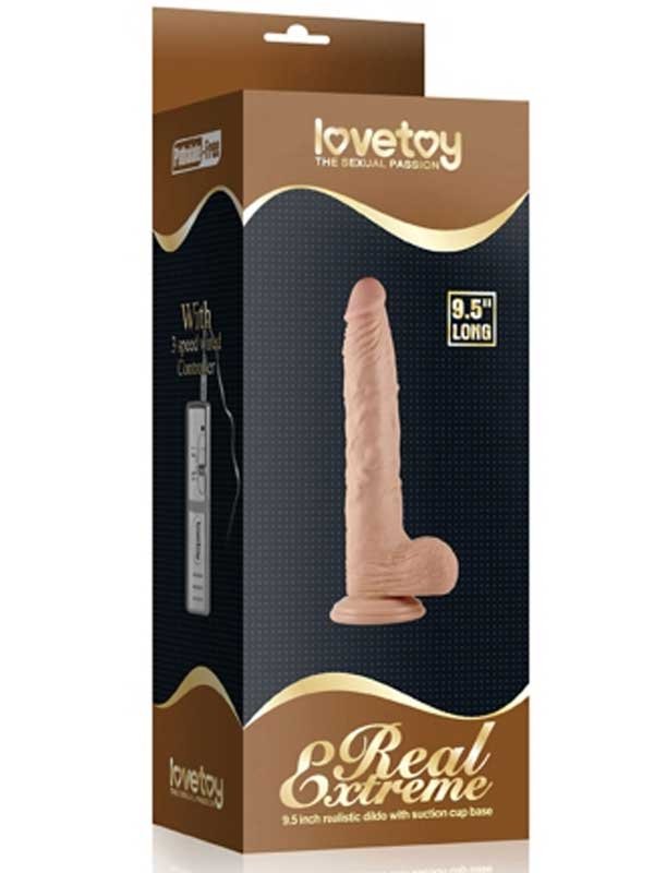 LoveToy Titreşimli Penis 24 cm