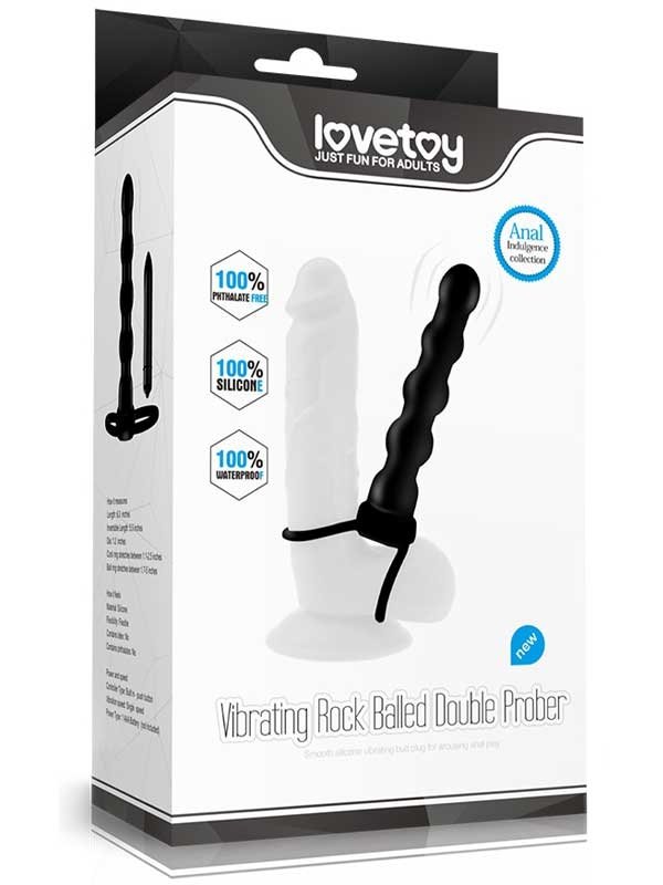LoveToy Titreşimli Halkalı Prober