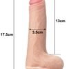 LoveToy Çift Katmanlı Penis17.5 cm