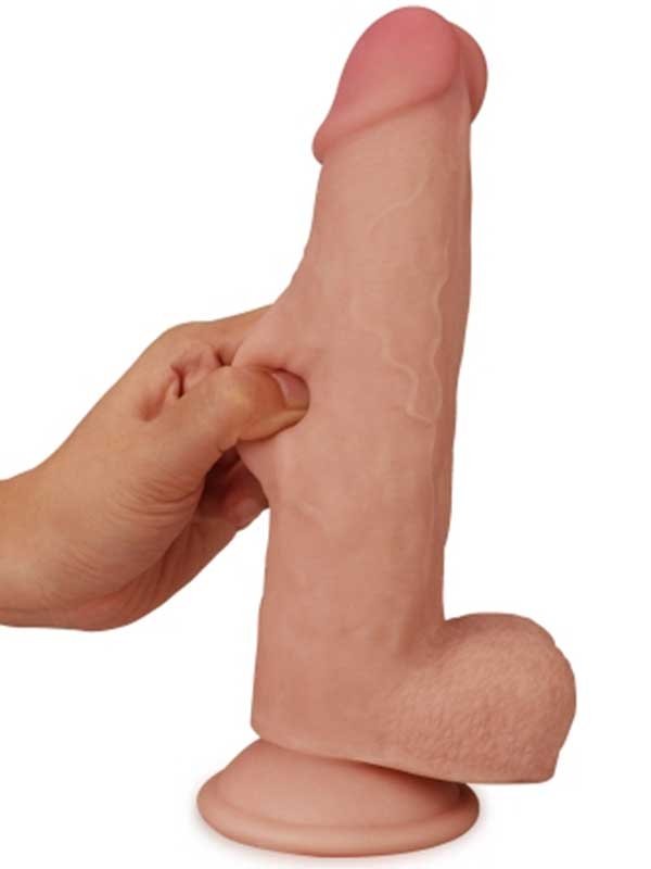 LoveToy Çift Katmanlı Dildo 20 cm