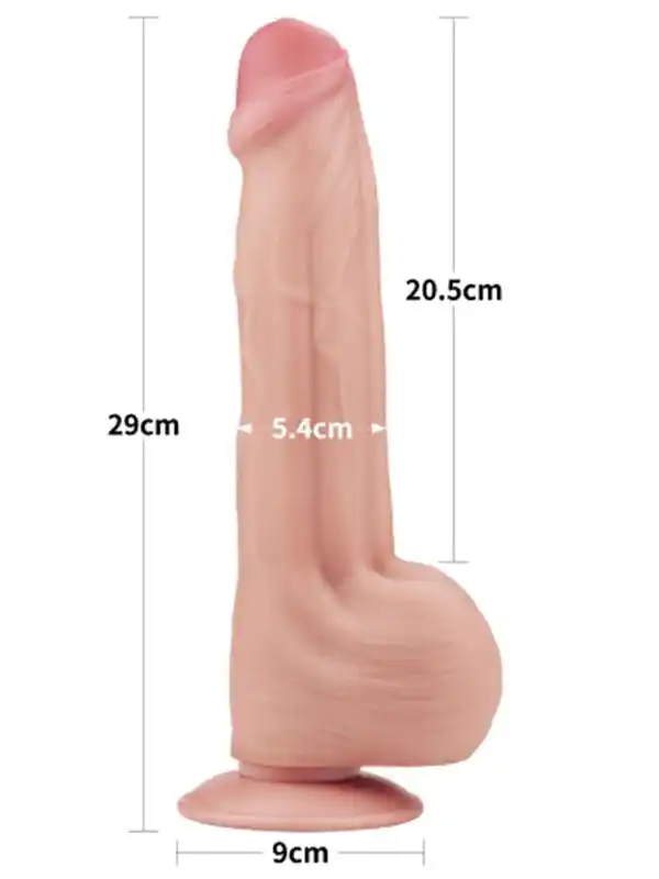 Dual Layer Çift Katmanlı Dildo 29 cm
