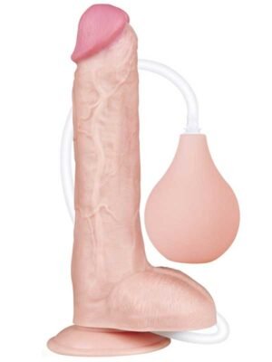 LoveToy Fışkırtmalı Dildo 25 cm