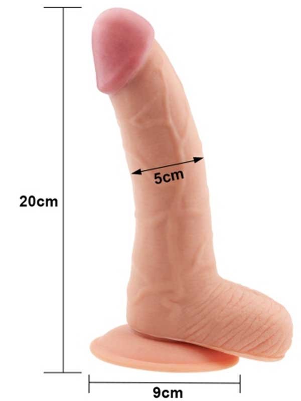 LoveToy Realistik Penis 20 cm