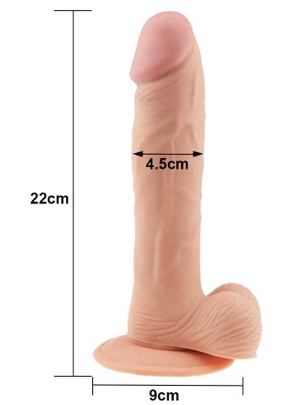 LoveToy Realistik Penis 22 cm