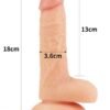 LoveToy Ultra Yumuşak Realistik Penis 18 cm