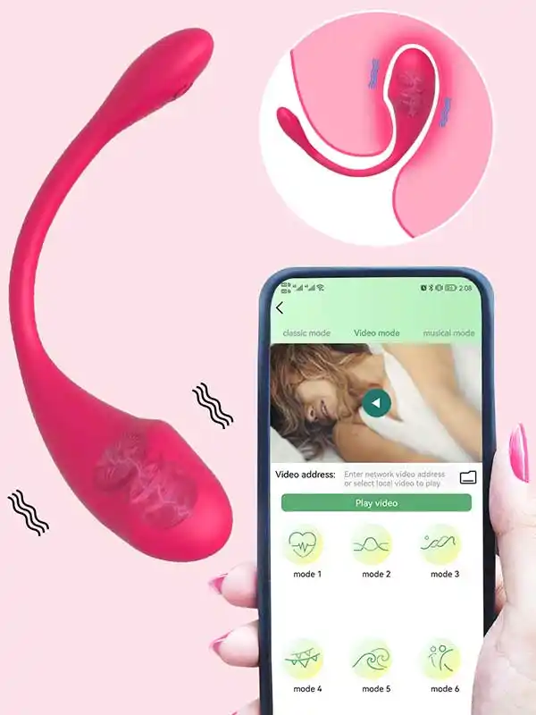 NOXXX Çiftler için Giyilebilir Telefon Kontrollü Vibratör