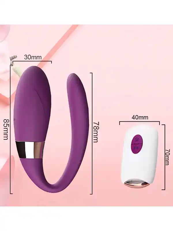 NOXXX Çiftlere için Şarjlı Uzaktan Kumandalı Giyilebilir Vibratör