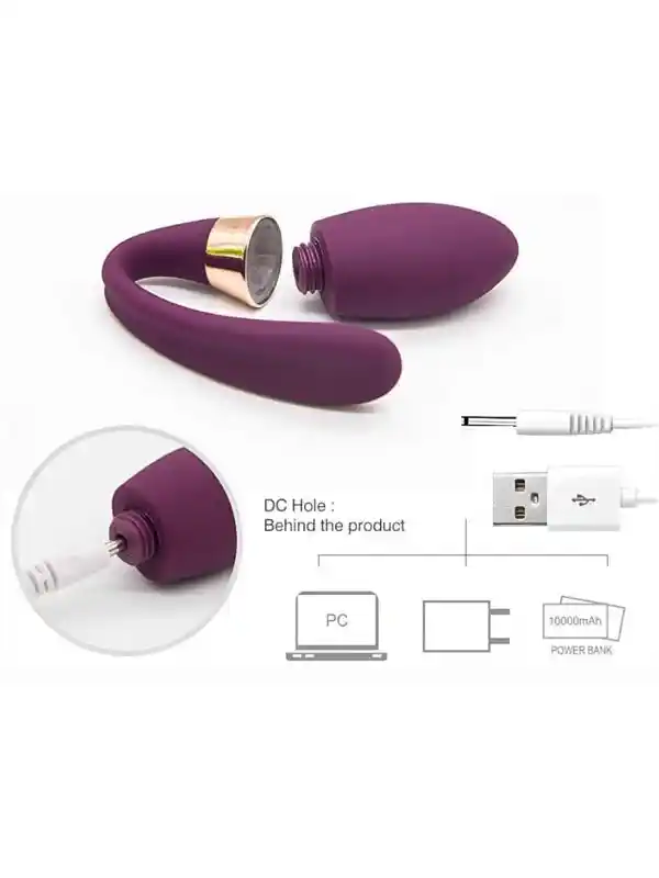 NOXXX Çiftlere için Şarjlı Uzaktan Kumandalı Giyilebilir Vibratör