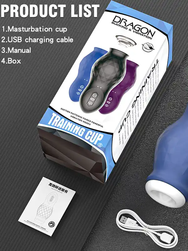 NOXXX Emmeli Şarjlı Titreşimli Güçlü Kupa Mastürbator