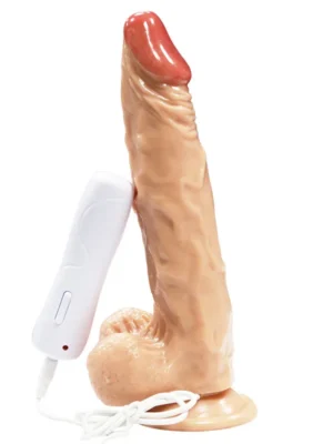 NOXXX Gerçekçi Titreşimli Dildo 25 cm