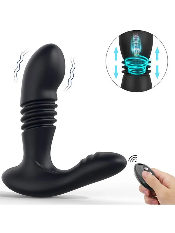 NOXXX A-Heros Rumble Şarjlı Uzaktan Kumandalı İleri Geri Hareketli  Vibratör