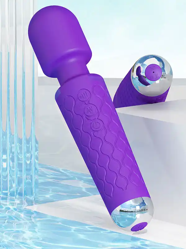 NOXXX Wand Masaj Aleti Şarjlı 28 Fonksiyonlu Mor