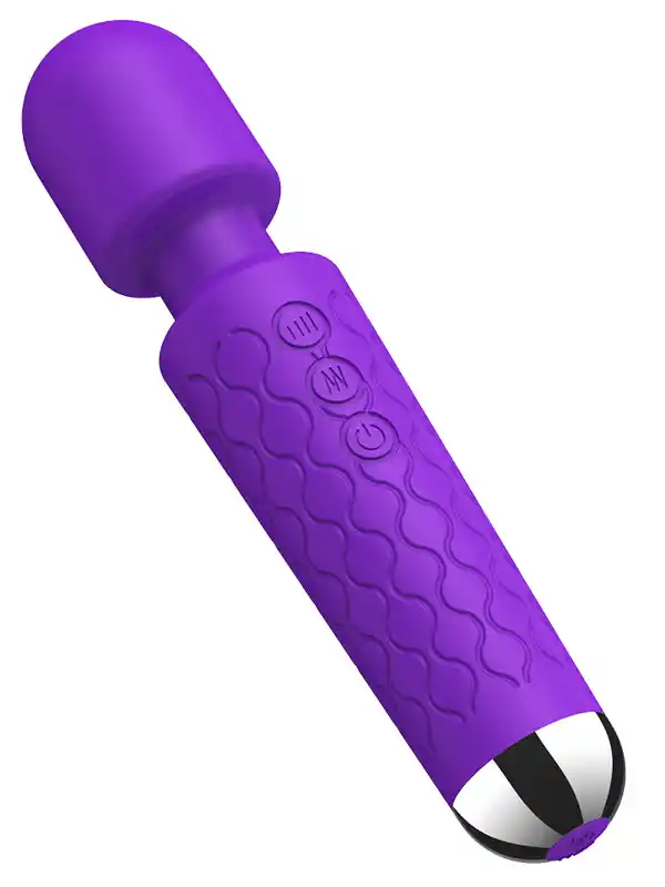 NOXXX Wand Masaj Aleti Şarjlı 28 Fonksiyonlu Mor