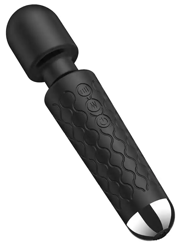 NOXXX Wand Masaj Aleti Şarjlı 28 Fonksiyonlu Siyah