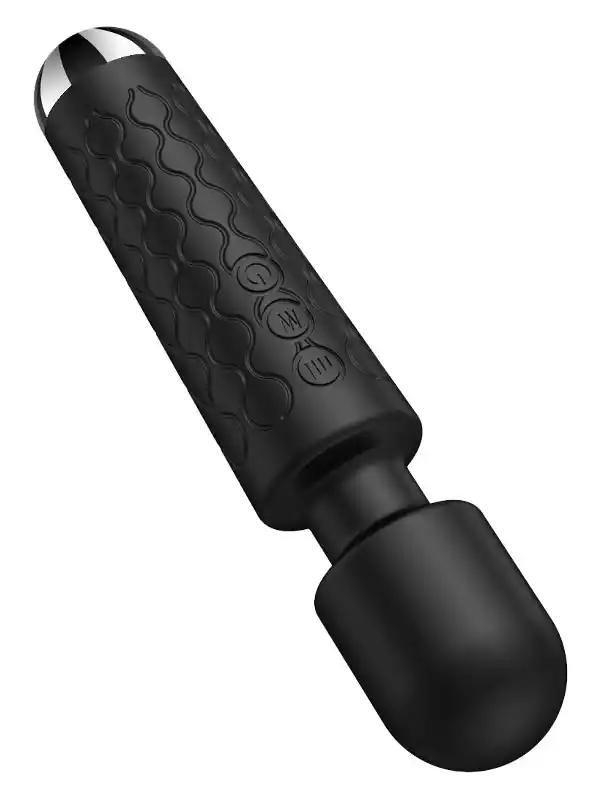 NOXXX Wand Masaj Aleti Şarjlı 28 Fonksiyonlu Siyah