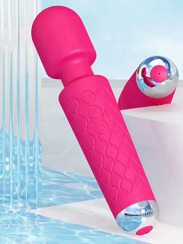 NOXXX Wand Masaj Aleti Şarjlı 28 Fonksiyonlu Pembe