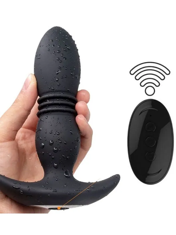 NOXXX Uzaktan Kumandalı İleri Geri Hareketli Şarjlı Anal Dildo