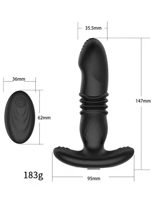 NOXXX A-Heros Bliss Bud İleri Geri Hareketli Şarjlı Anal Dildo