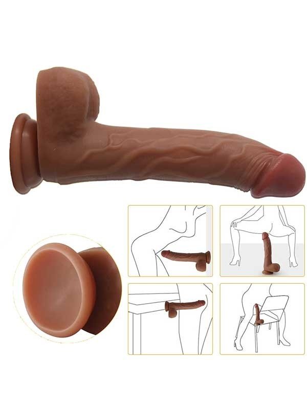 NOXXX Isıtmalı İleri Geri Hareketli Şarjlı Uzaktan Kumandalı Realistik Dildo