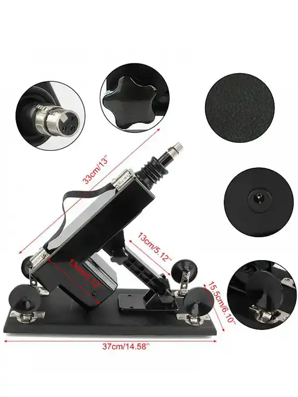 NOXXX Vantuzlu İleri Geri Hareketli Seks Makinesi