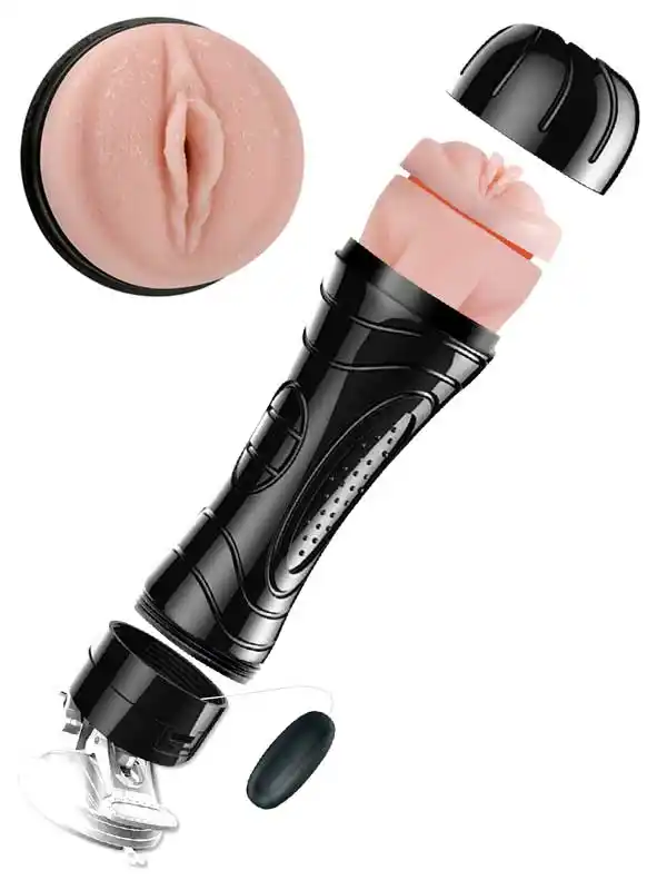 NOXXX Vantuzlu ve Titreşimli Kupa Mastürbatör