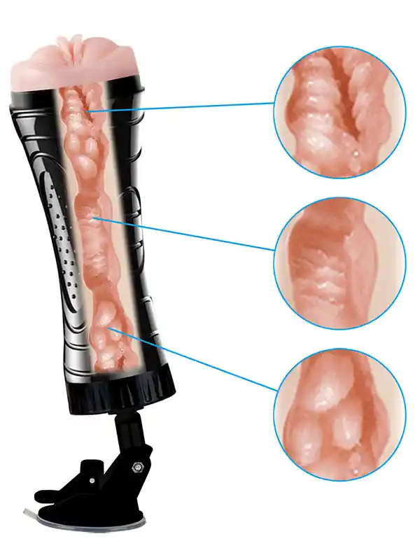 NOXXX Kupa Şeklinde Vantuzlu Vajina Mastürbatör