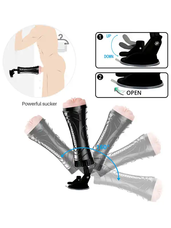 NOXXX Kupa Şeklinde Vantuzlu Vajina Mastürbatör