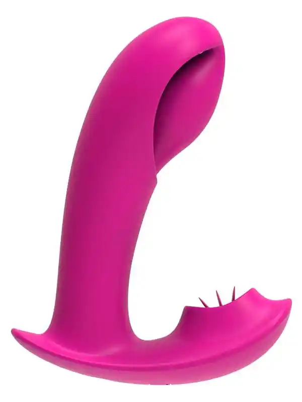 NOXXX Uzaktan Kumandalı Titreşimli Şarjlı Dil Sitimilasyonlu Vibratör