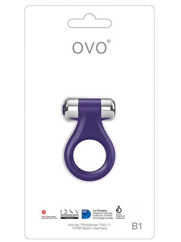 Titreşimli Penis Halkası OVO B1