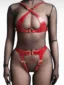 ozel-bolgesi-acik-deri-harness-takim-kirmizi Özel Bölgesi Açık Harness Set