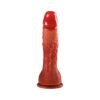 Pembe Tilki Çift Başlı Realistik Dildo 21.5 cm – 19 cm