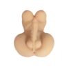 Pembe Tilki Realistik Torso Anal Mastürbatör Dildolu